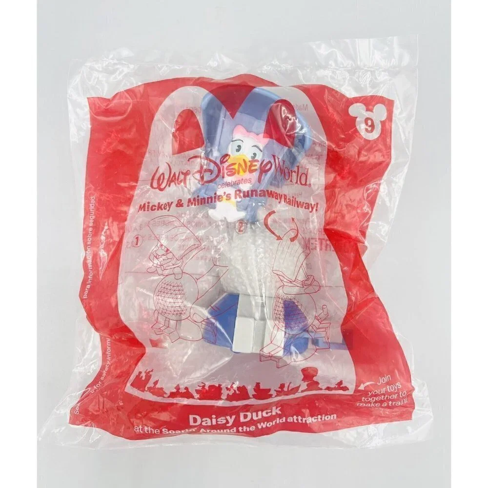 DAISY DUCK Soarin' Around World DISNEY Runaway Railway 2020 HAPPY MEAL Toy #9